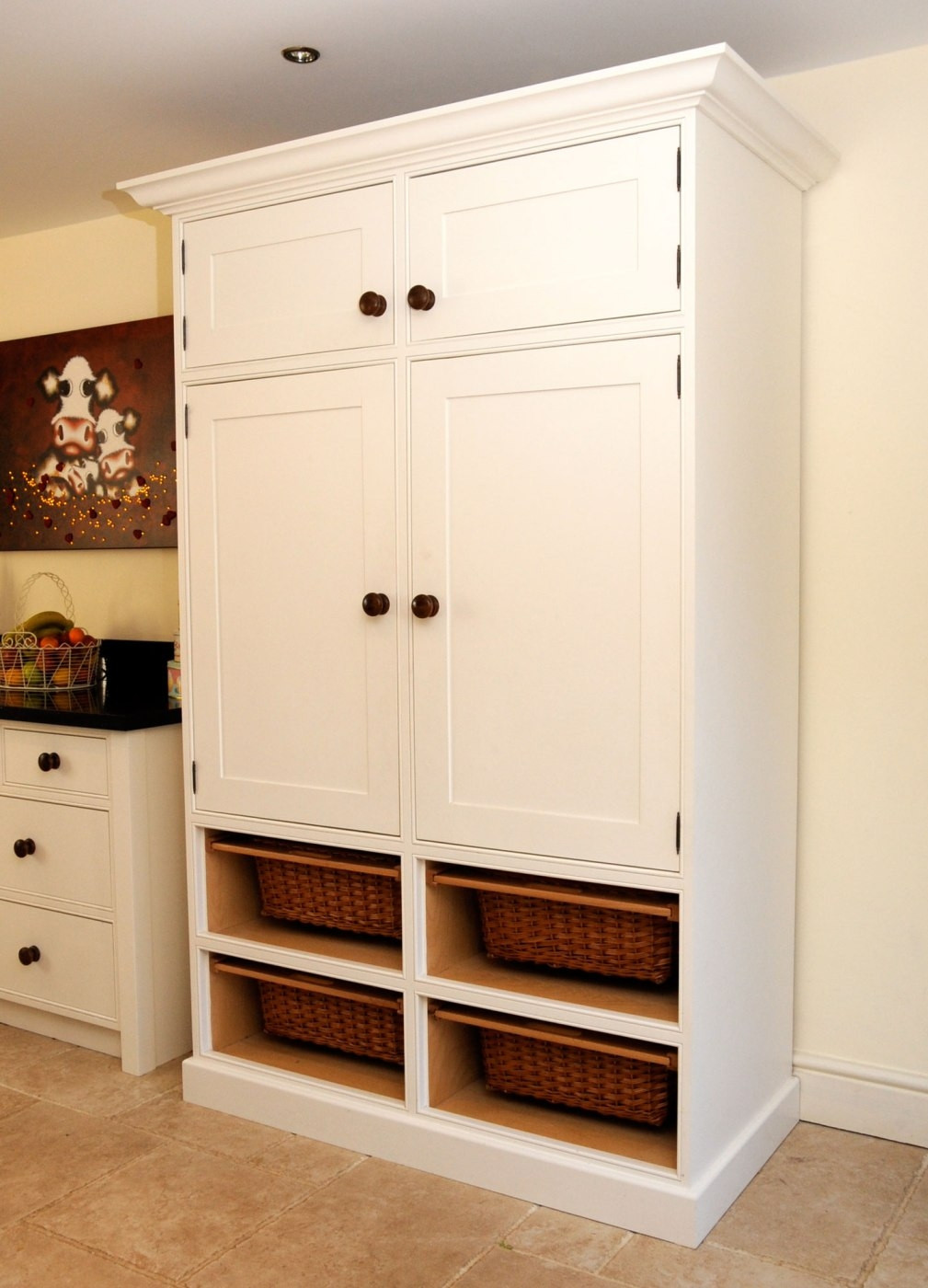 White Kitchen Pantry Freestanding
 12 Ideas of Free Standing Storage Cupboards