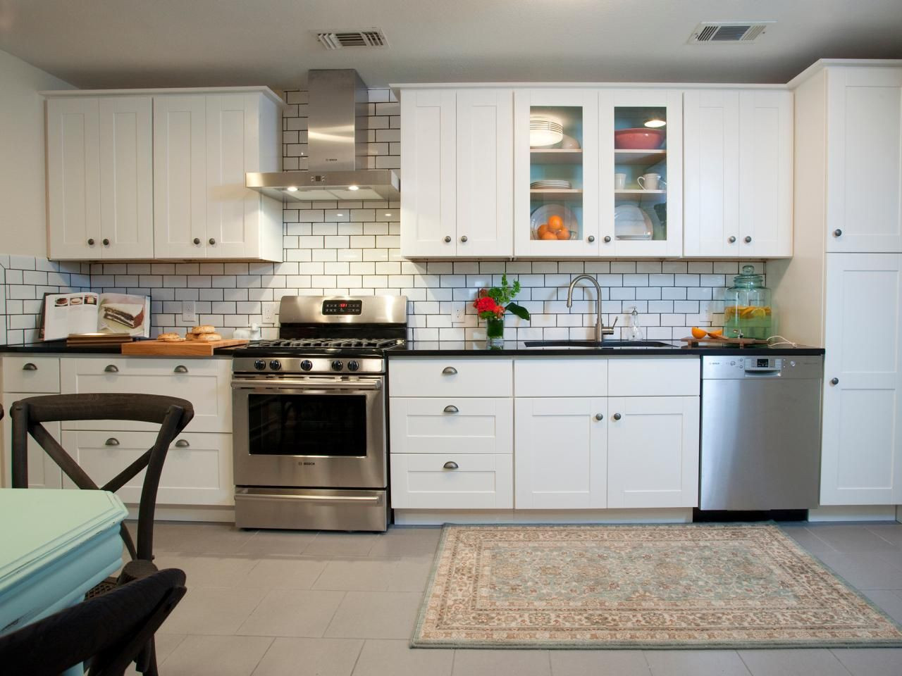 White Kitchen Tile
 Dress Your Kitchen In Style With Some White Subway Tiles