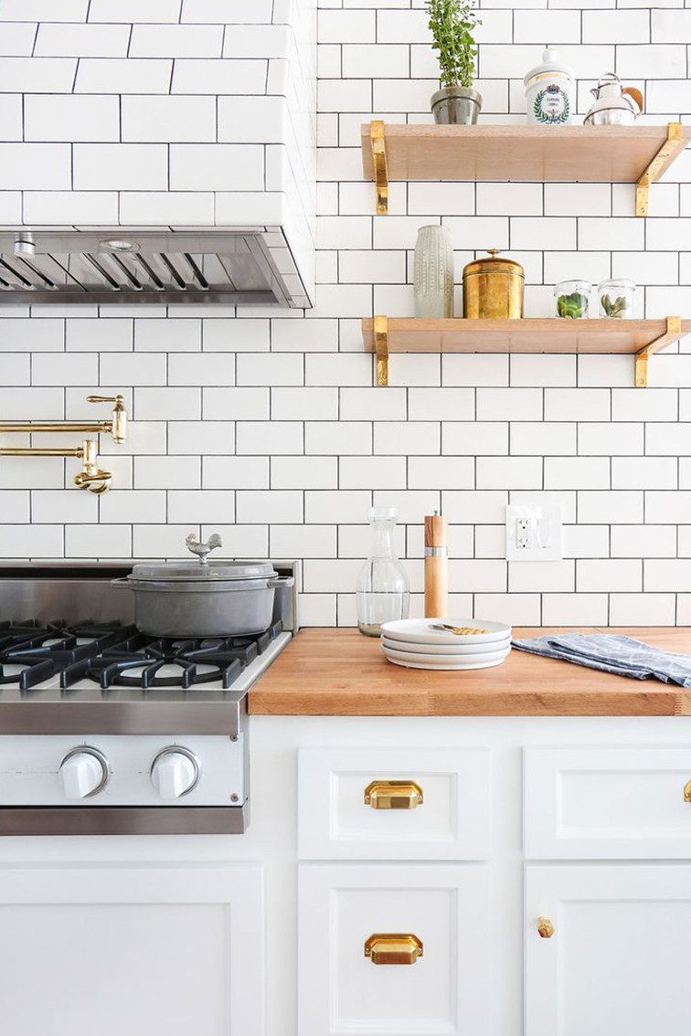 White Kitchen Tile
 My Favorite Kitchens of 2015 House Hipsters
