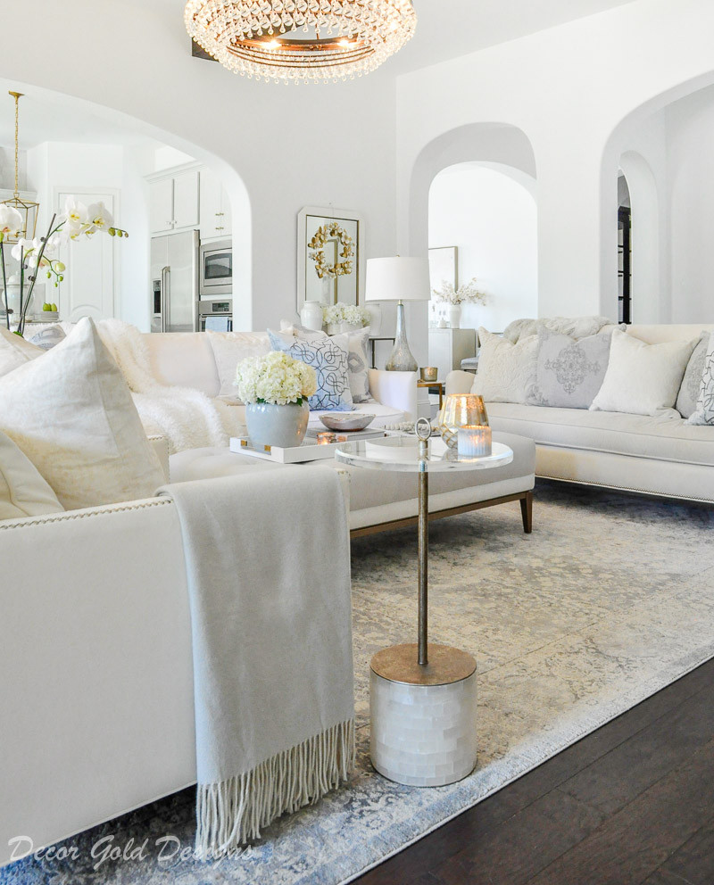 White Living Room Decor
 Living Room Decor Gold Designs