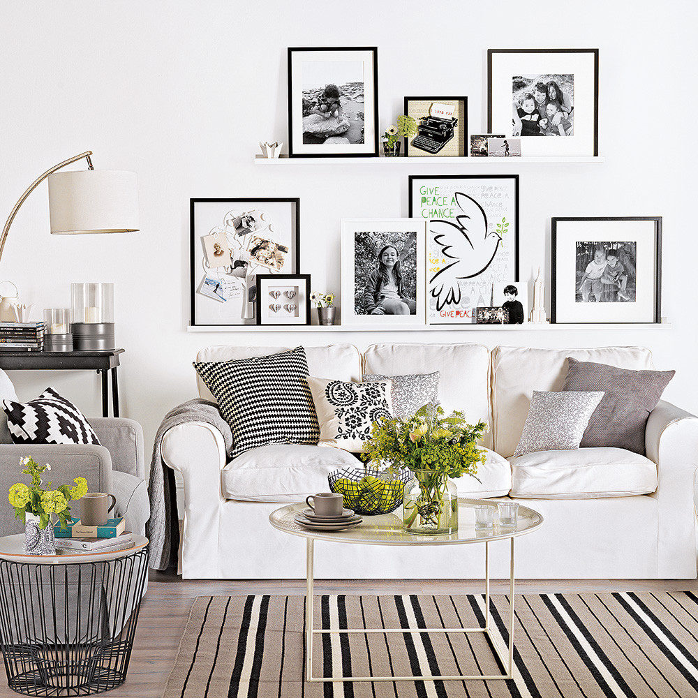 White Living Room Decor
 White living room ideas