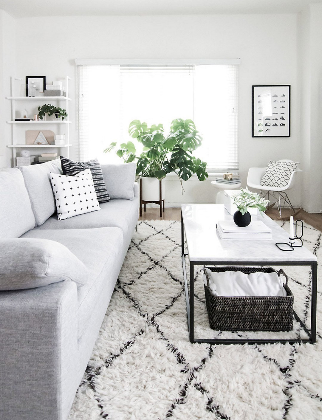 White Living Room Decor
 99 Beautiful White and Grey Living Room Interior