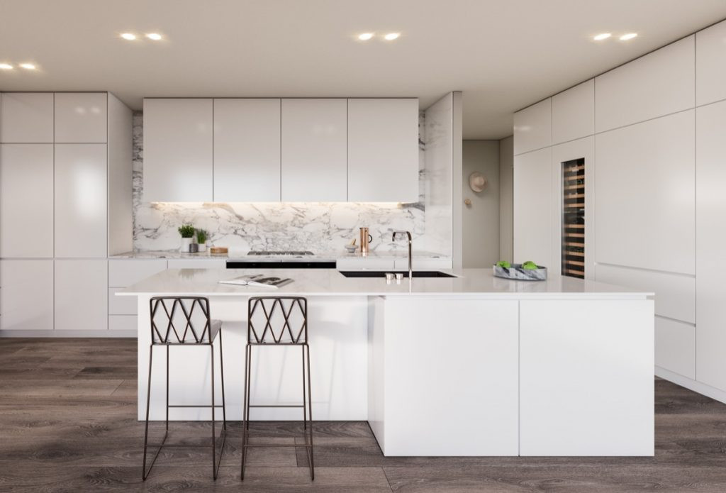 White Marble Kitchen Floor
 Top 10 Kitchen Designs that will WOW Your Guests Build