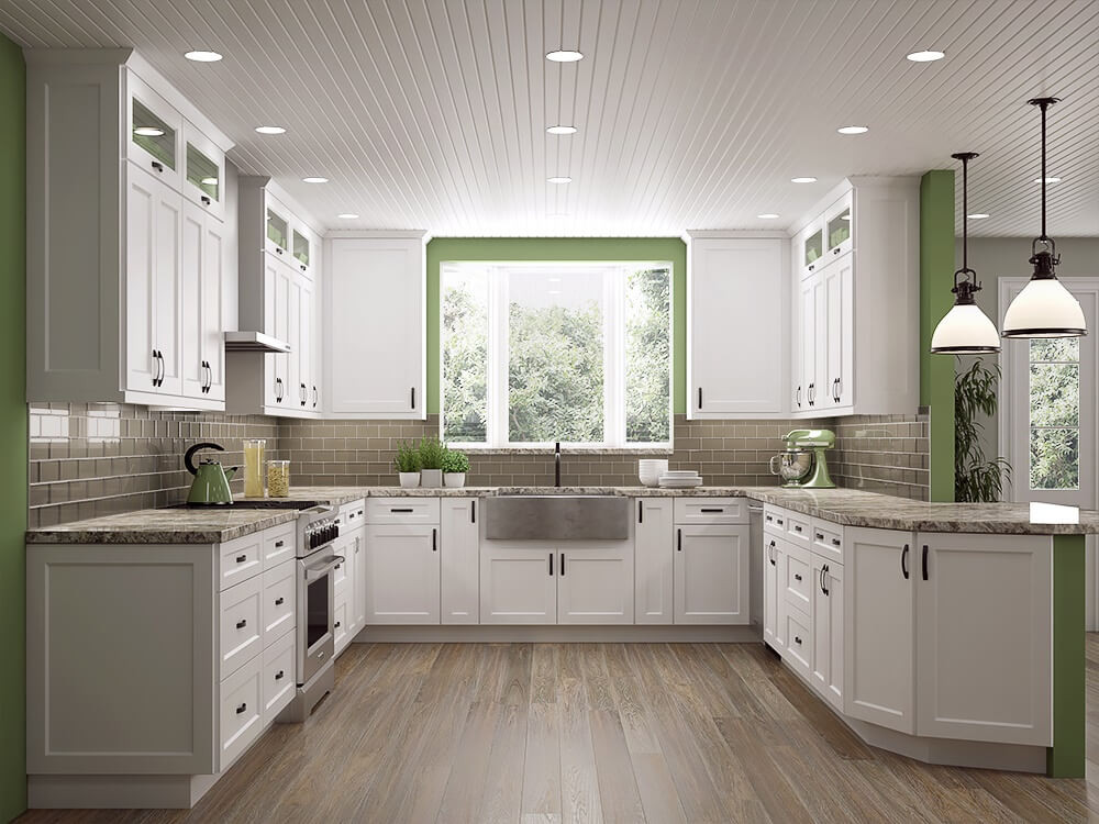 White Shaker Kitchen
 White Shaker Cabinets The Hottest Kitchen Design Trend