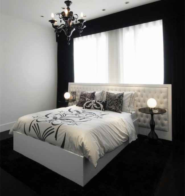 White Walled Bedroom
 35 Timeless Black And White Bedrooms That Know How To