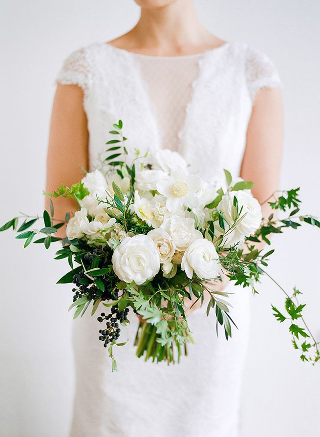 White Wedding Flowers
 Ranunculus