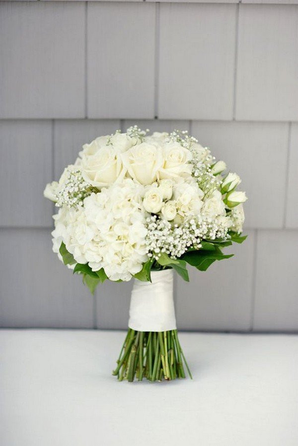 White Wedding Flowers
 15 Stunning Wedding Bouquets for 2018 Page 2 of 2 Oh