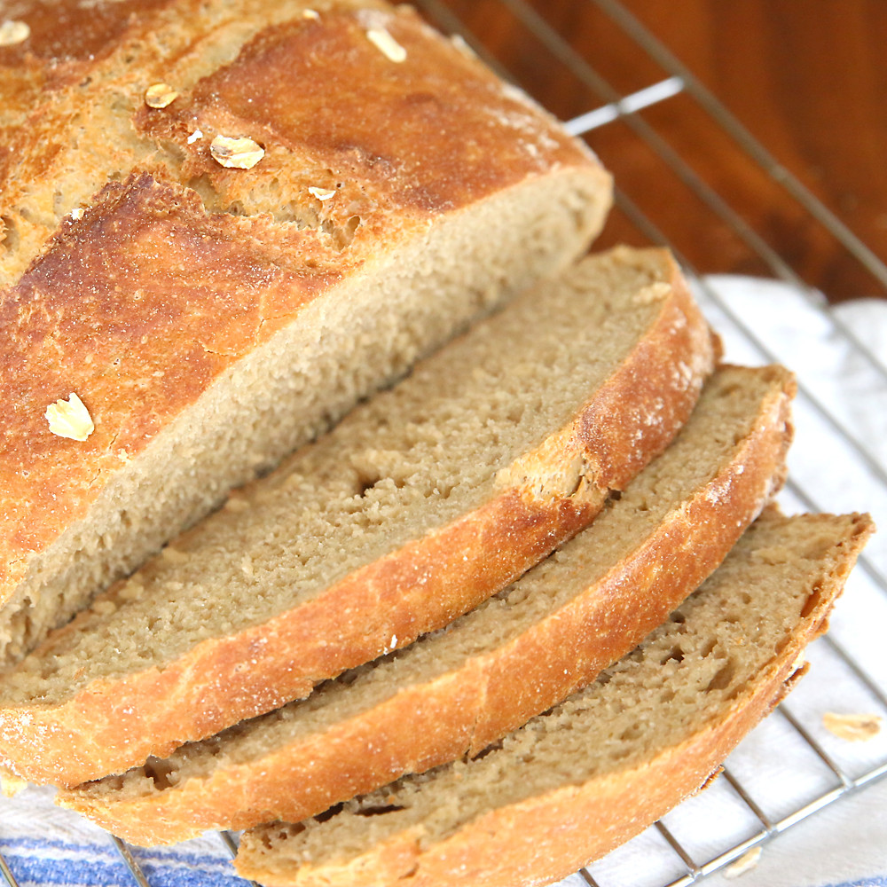 White Whole Wheat Bread Recipe
 whole wheat artisan bread easiest bread recipe ever It s Always Autumn