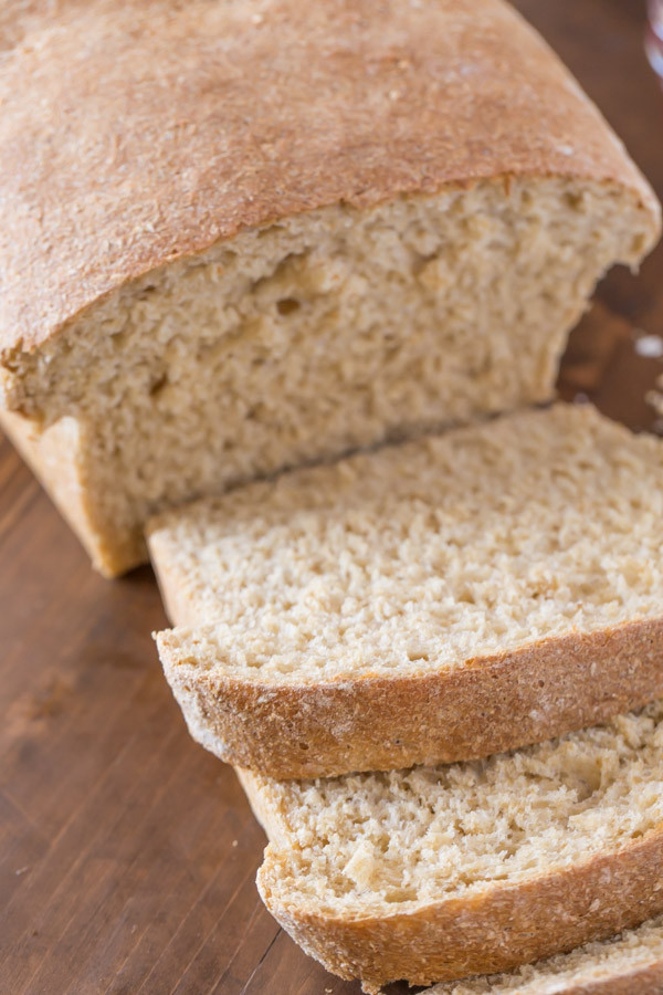 White Whole Wheat Bread Recipe
 Easy Honey Whole Wheat Oat Bread Lovely Little Kitchen