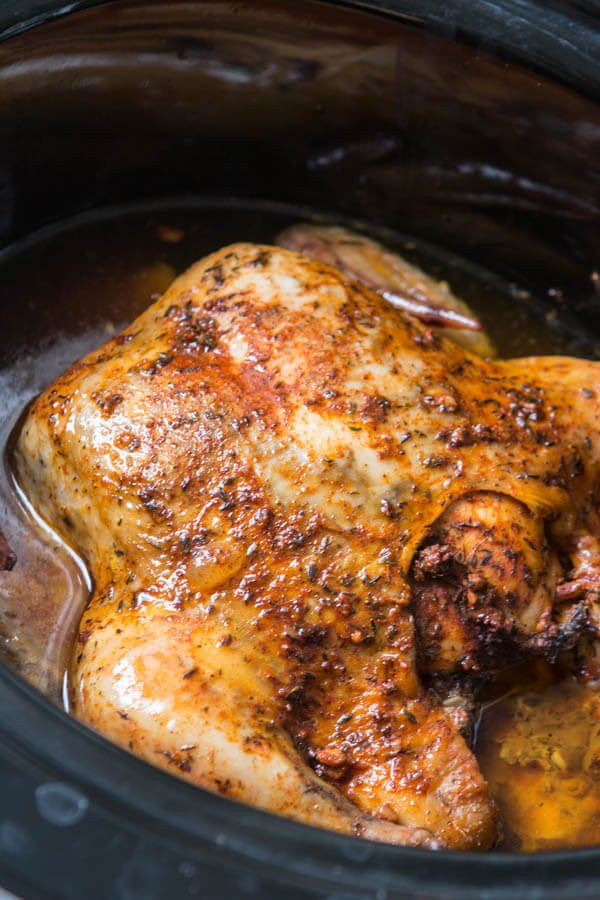 Whole Chicken Crock Pot Recipe
 The BEST Recipe for Tender Crockpot Whole Chicken