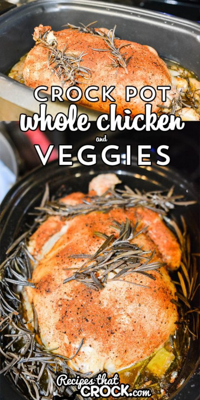 Whole Chicken Crock Pot Recipe
 How To Cook Whole Chicken in the Crock Pot Recipes That
