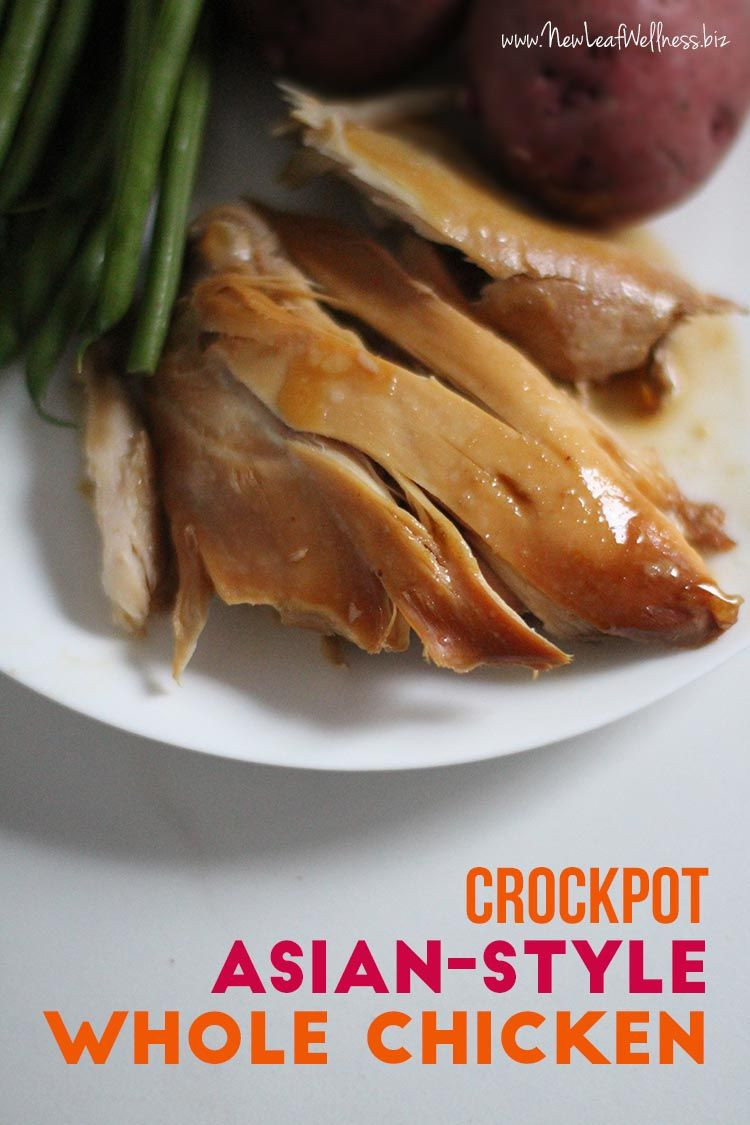 Whole Chicken Crock Pot Recipe
 Crockpot Asian Style Whole Chicken Recipe