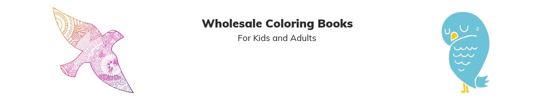 Wholesale Coloring Books For Adults
 Bulk Coloring Books