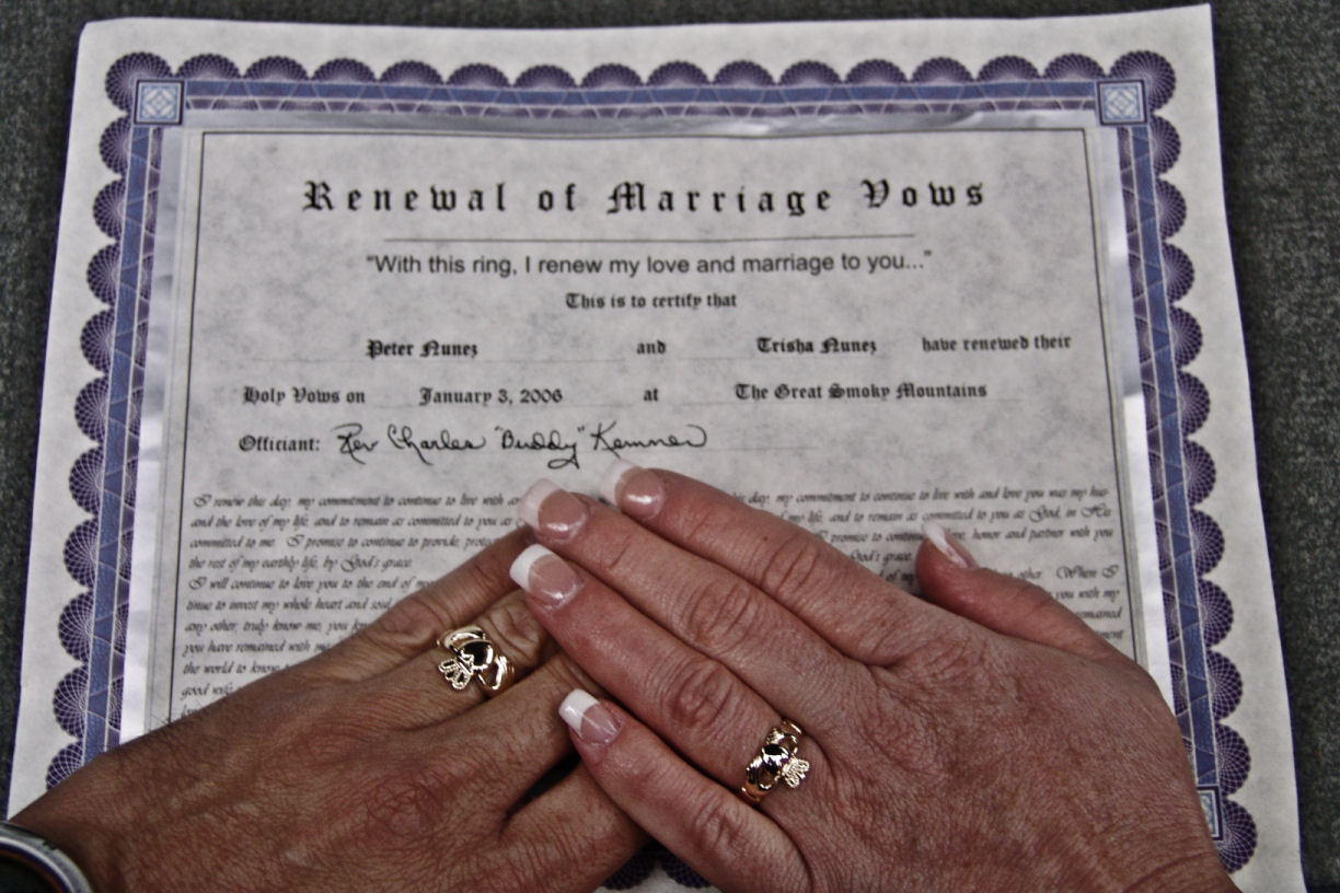 Why Renew Wedding Vows
 Jo Anne s Ramblings Renewing Wedding Vows