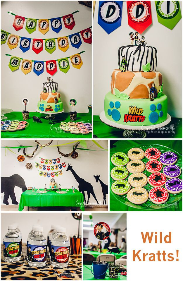 Wild Kratts Birthday Party Ideas
 Wild Kratts 7th Birthday Party in 2019