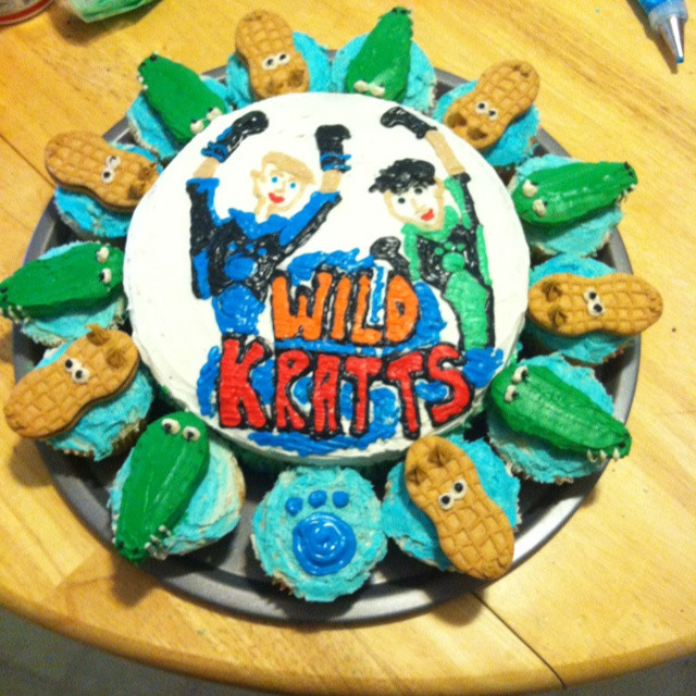 Wild Kratts Birthday Party Ideas
 Wild kratts birthday cake