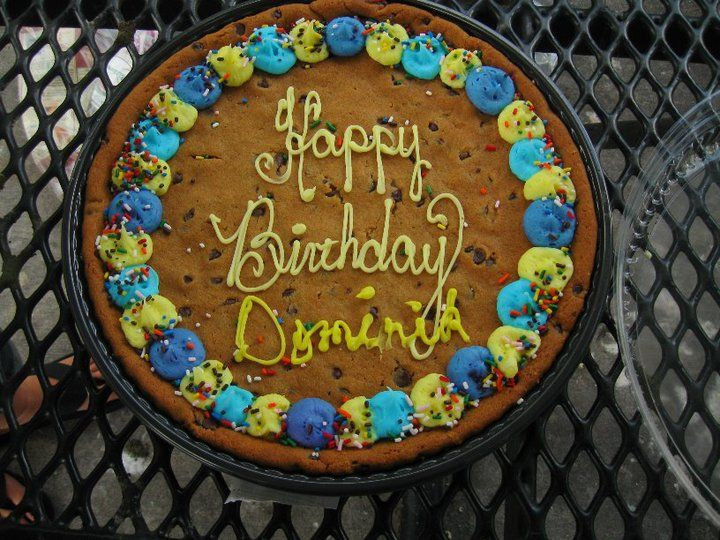 Winn Dixie Birthday Cakes
 Cookie cake from winn dixie Cakes Pinterest