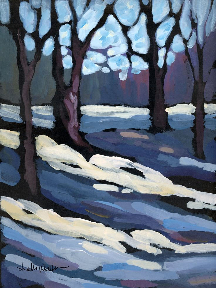 Winter Landscape Painting
 Heart warming Winter Landscapes That Will Melt The Chill