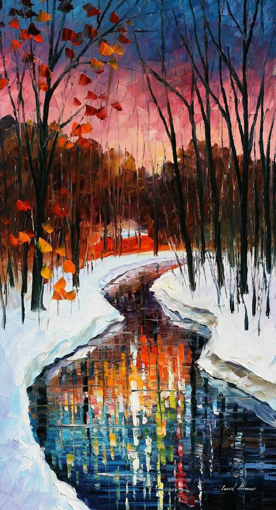 Winter Landscape Paintings
 Heart warming Winter Landscapes That Will Melt The Chill