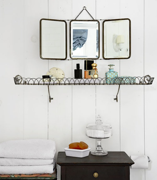 Wire Bathroom Storage
 11 Wire Shelves For Every Room In Your Home