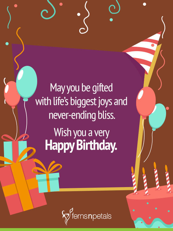 Wishing You A Happy Birthday Quotes
 30 Best Happy Birthday Wishes Quotes & Messages Ferns