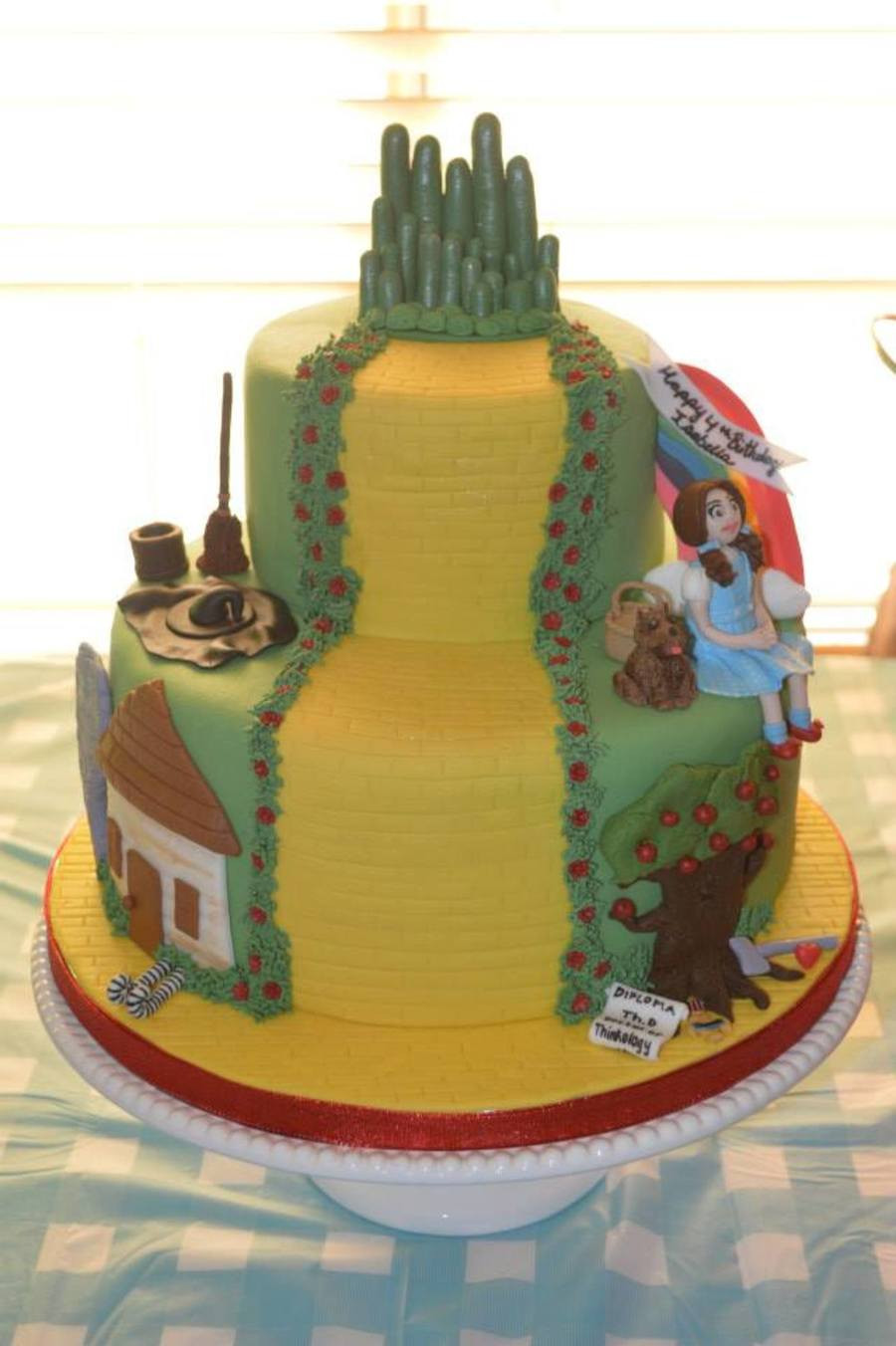 Wizard Of Oz Birthday Cake
 Wizard Oz Birthday Cake CakeCentral