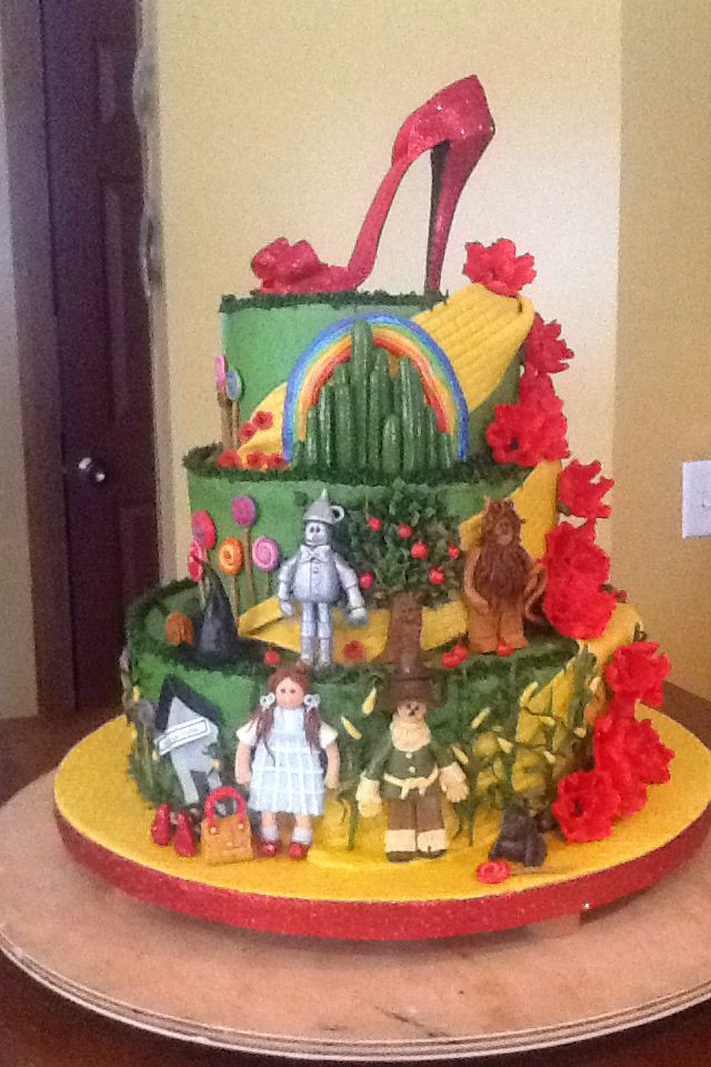 Wizard Of Oz Birthday Cake
 Wizard of Oz cake