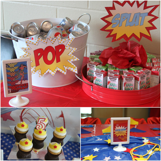 Wonder Woman Birthday Party Ideas
 Awesome "Wonder Woman" Birthday Party