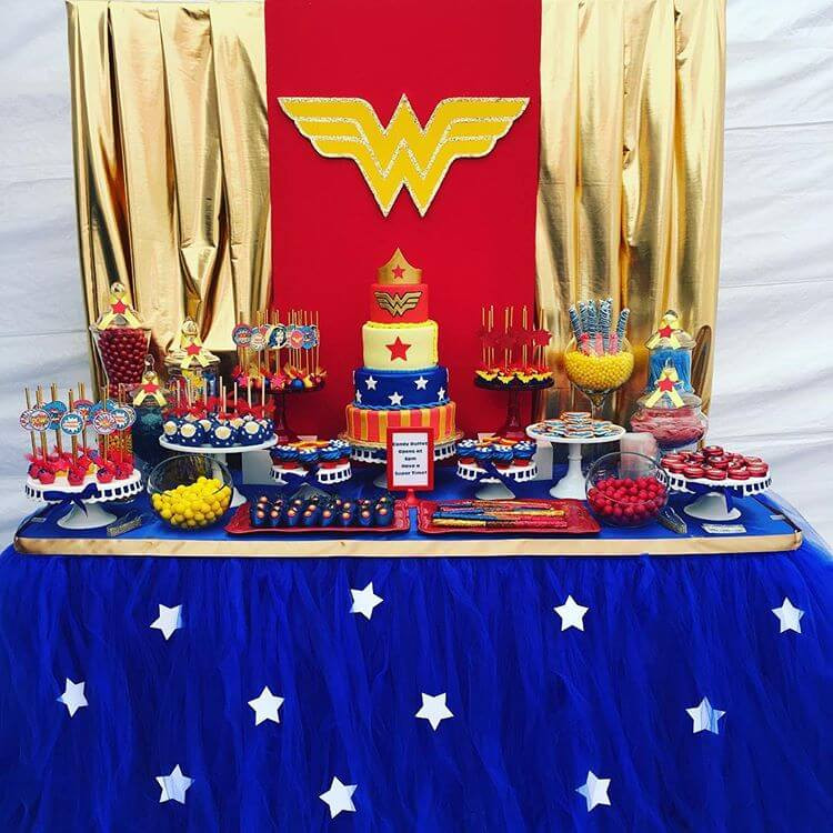 Wonder Woman Birthday Party Ideas
 Classy Wonder Woman Birthday Party Decor Parties With A