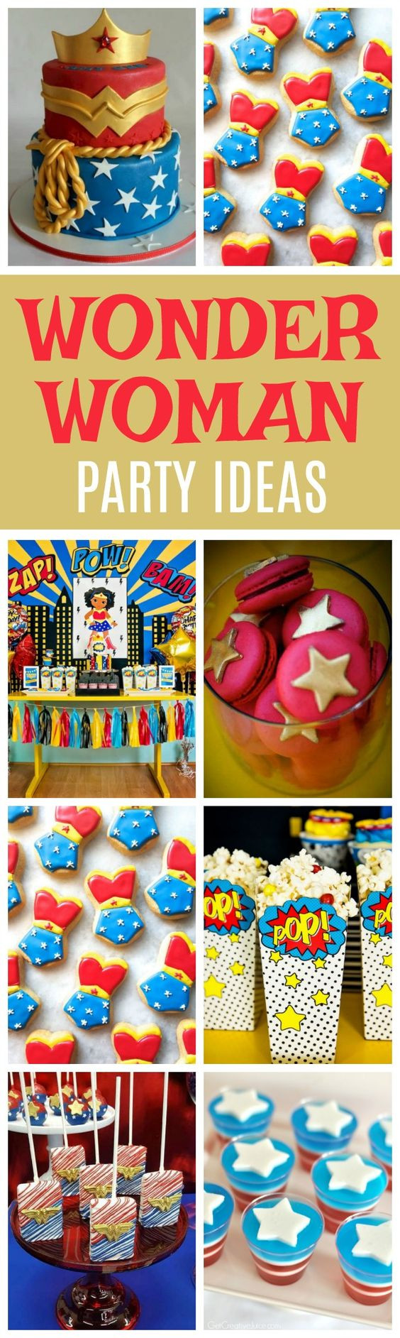 Wonder Woman Birthday Party Ideas
 19 Wonder Woman Party Ideas Pretty My Party Party Ideas