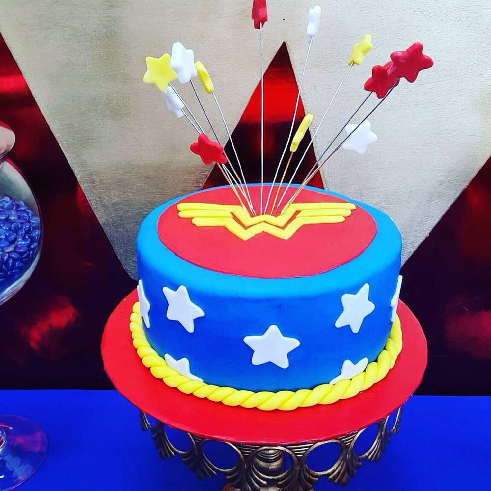 Wonder Woman Birthday Party Ideas
 Wonder Woman Birthday Party Ideas 5 of 9