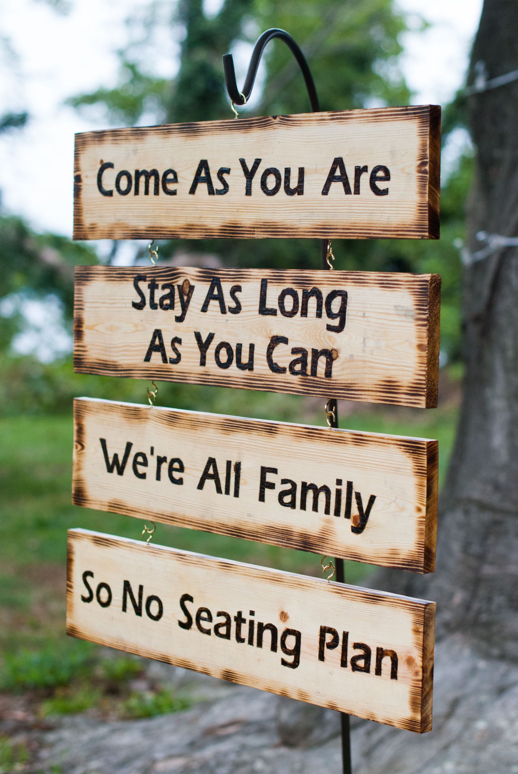 Wood Burning Signs DIY
 Homemade sign just need a torch and a wood burner tool