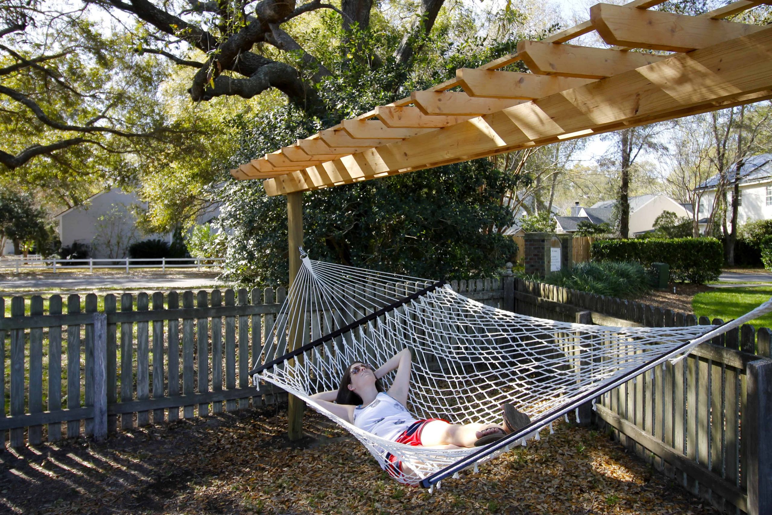 Wood Hammock Stand DIY
 DIY Wooden Hammock Stand