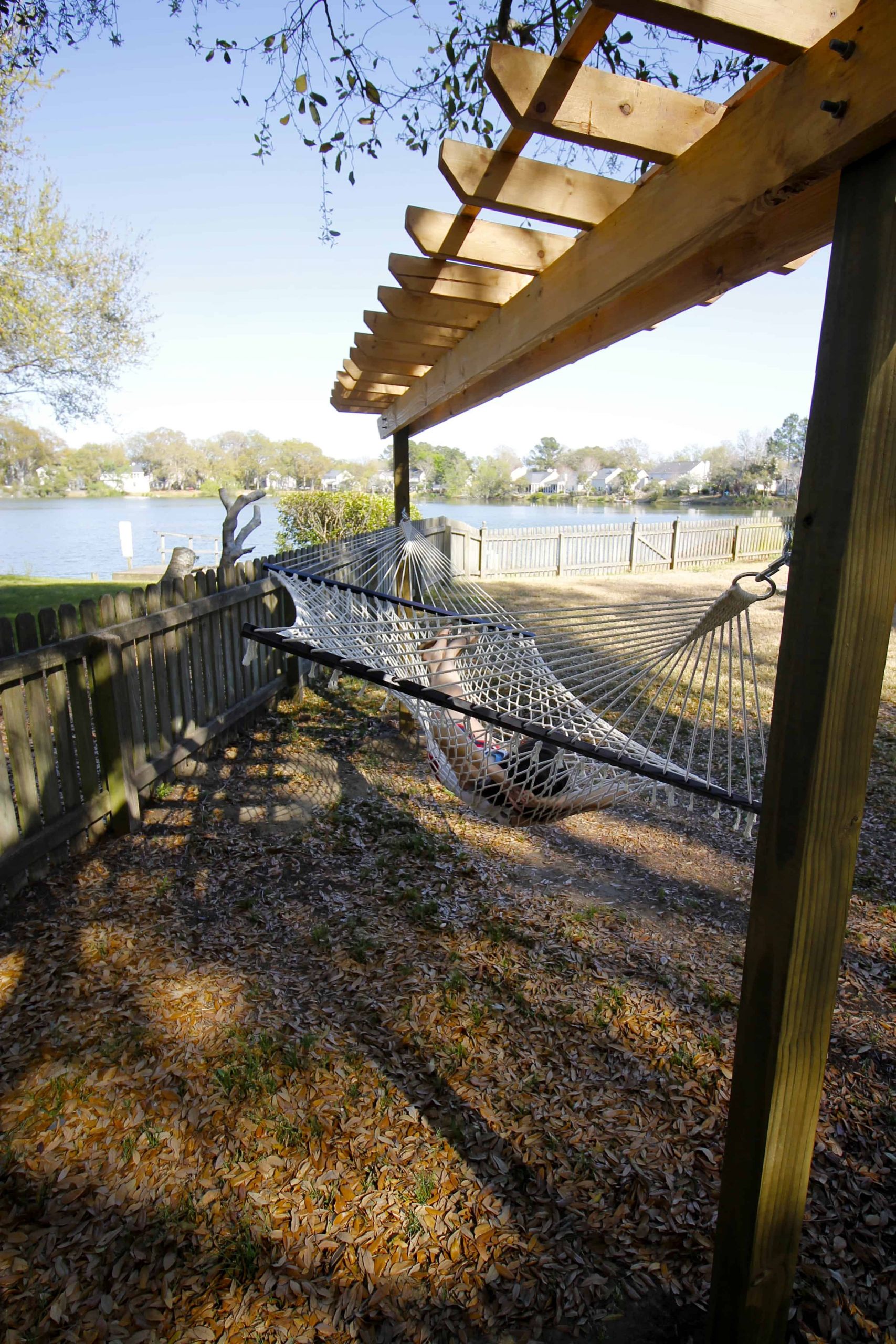 Wood Hammock Stand DIY
 DIY Wooden Hammock Stand • Charleston Crafted