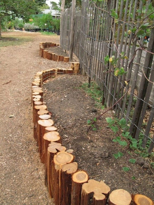 Wood Landscape Edging
 17 Fascinating Wooden Garden Edging Ideas You Must See