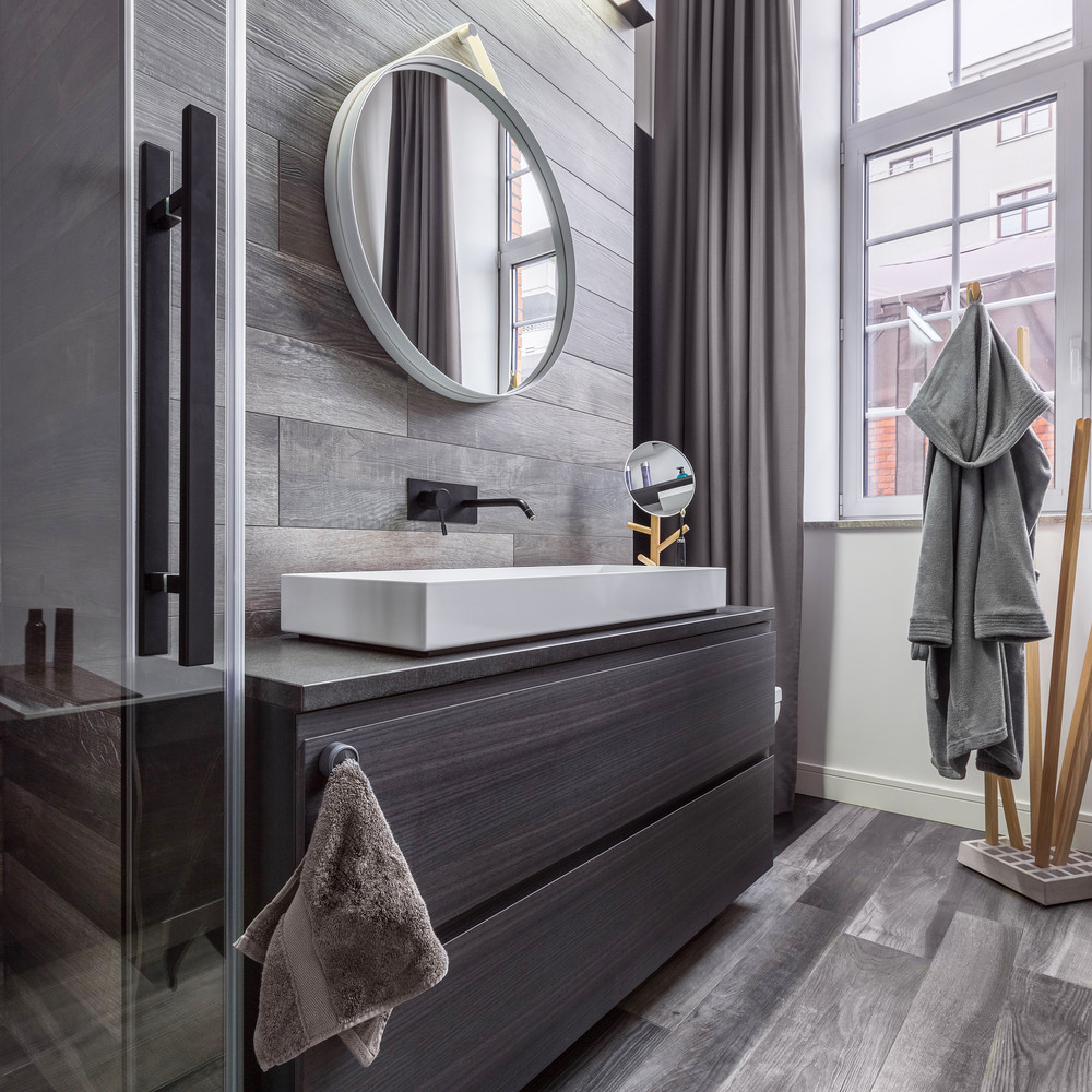 Wood Look Tile Bathroom Floor
 3 Flooring Trends to Try in 2017 Floor Coverings