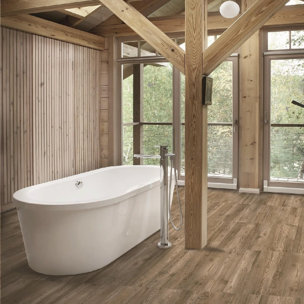 Wood Plank Tile Bathroom
 Wood Effect Porcelain Tiles in Full Plank Lengths