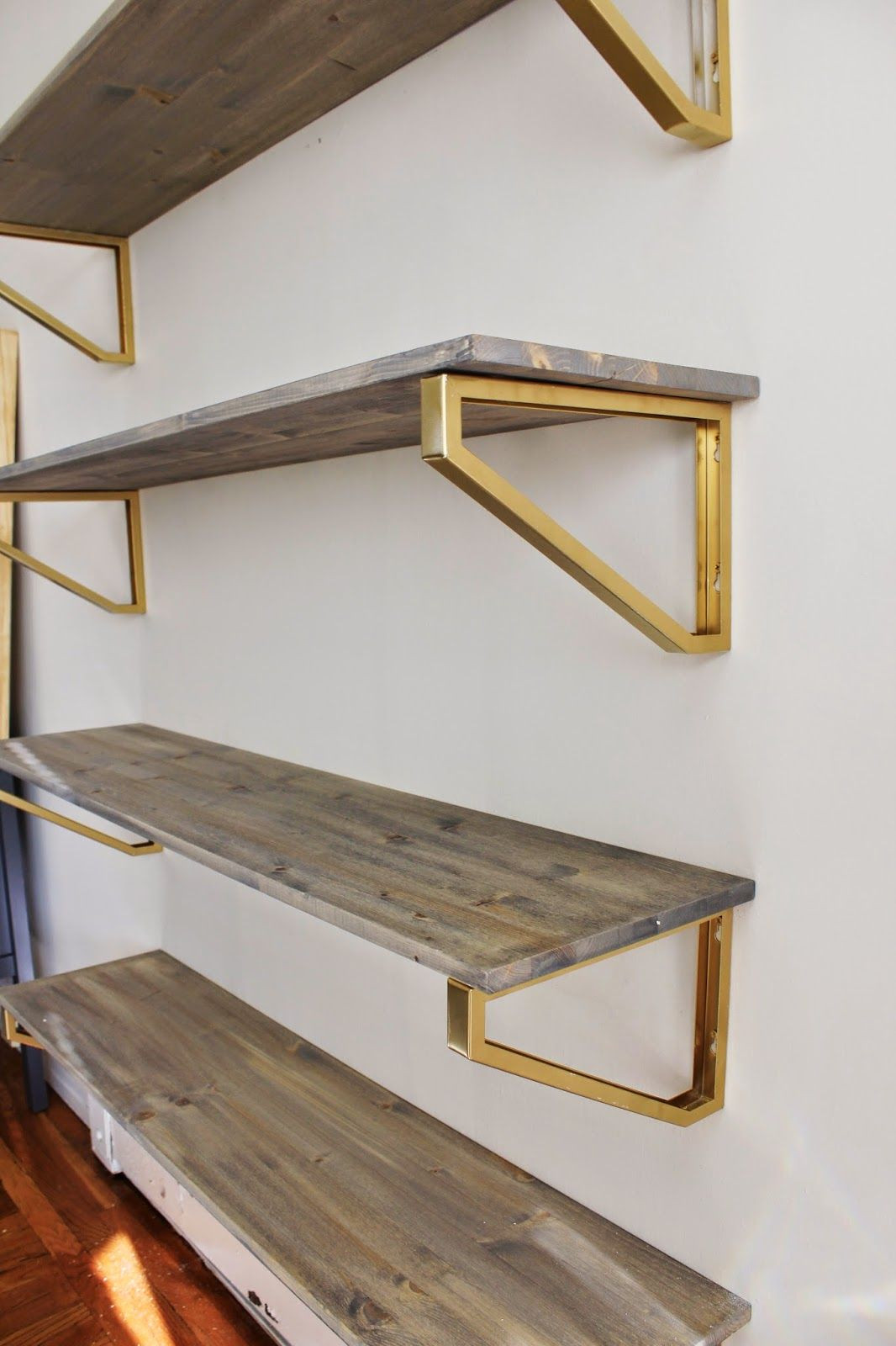 Wood Shelves DIY
 Diverse DIY Suspended Shelves That Add Flavor To Your Décor