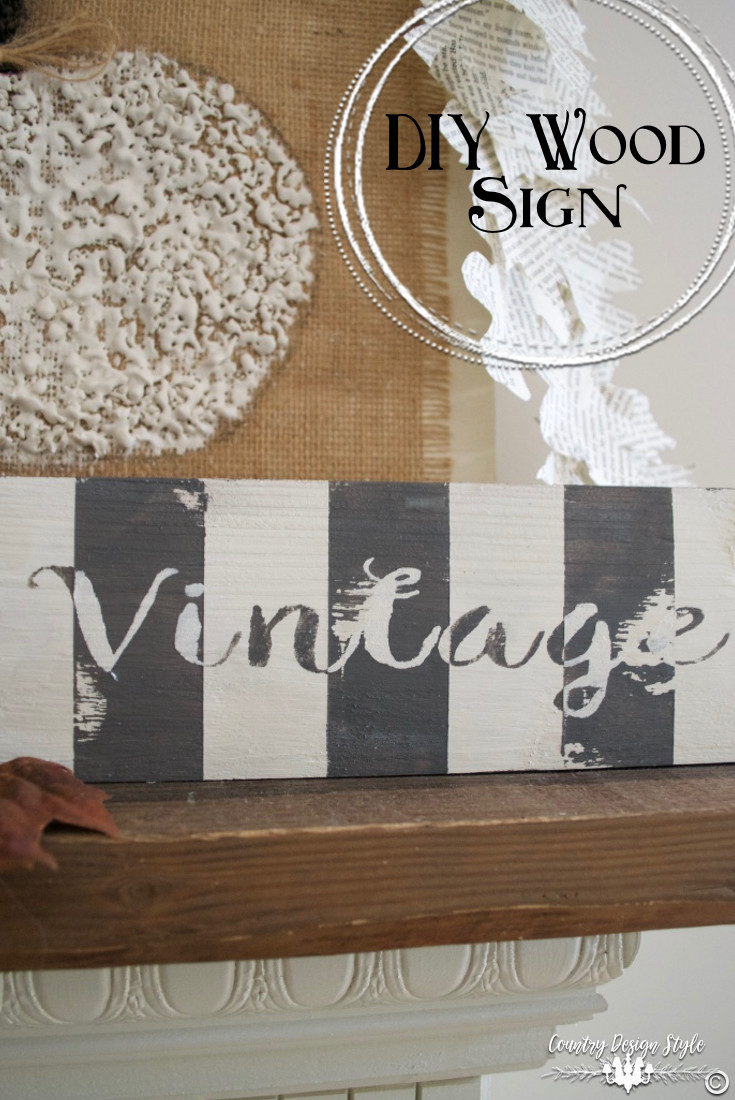 Wood Sign DIY
 DIY Wood Signs Country Design Style