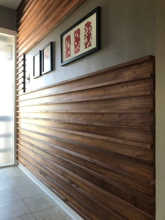 Wood Slat Wall DIY
 Bring In The Rustic With These 15 DIY Wood Walls