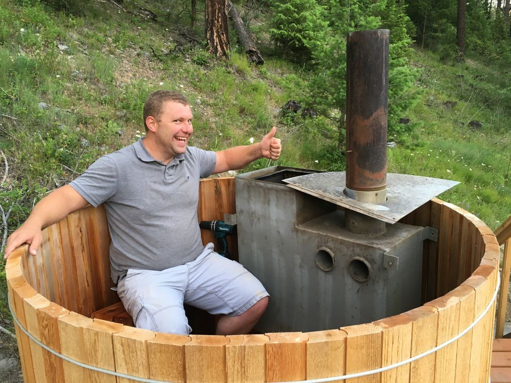 Wood Stove Hot Tub DIY
 DIY Wood Fired Cedar Hot Tub 9 Steps with