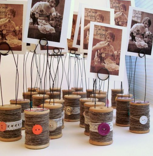 Wooden Spool Craft Ideas
 Spool Holders DIY