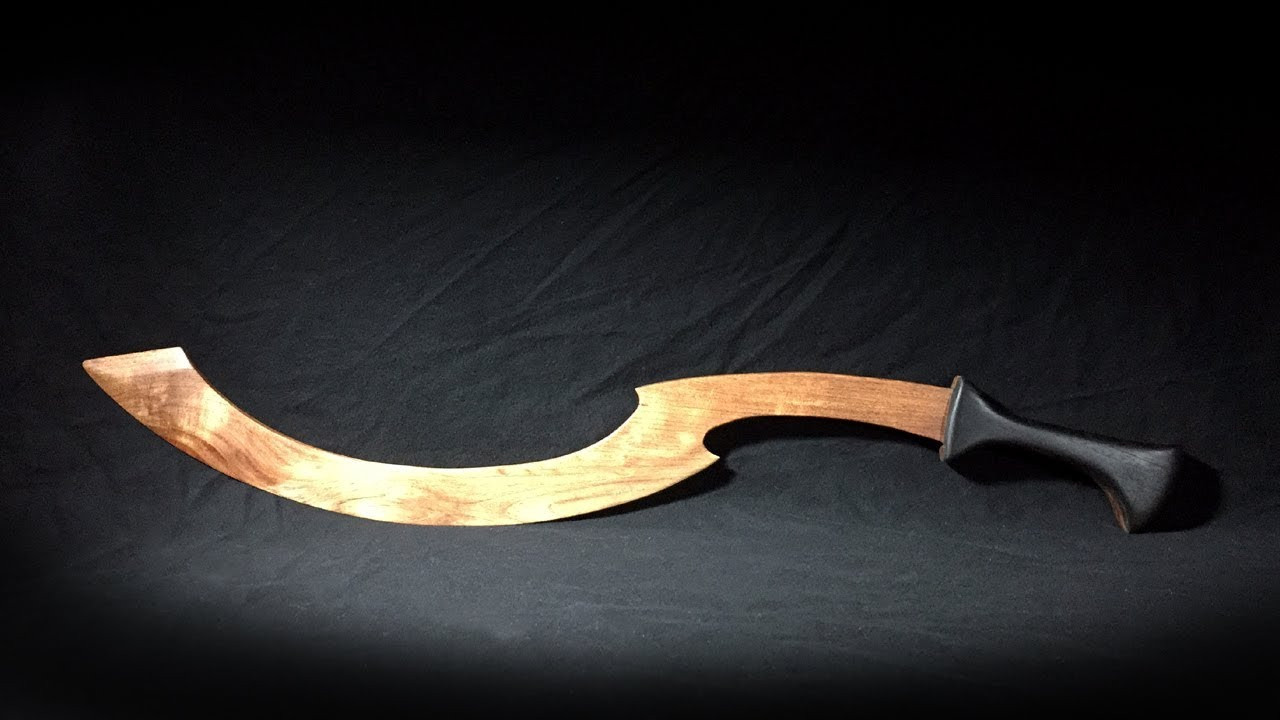 Wooden Sword DIY
 Making It Yourself Khopesh Wooden Sword