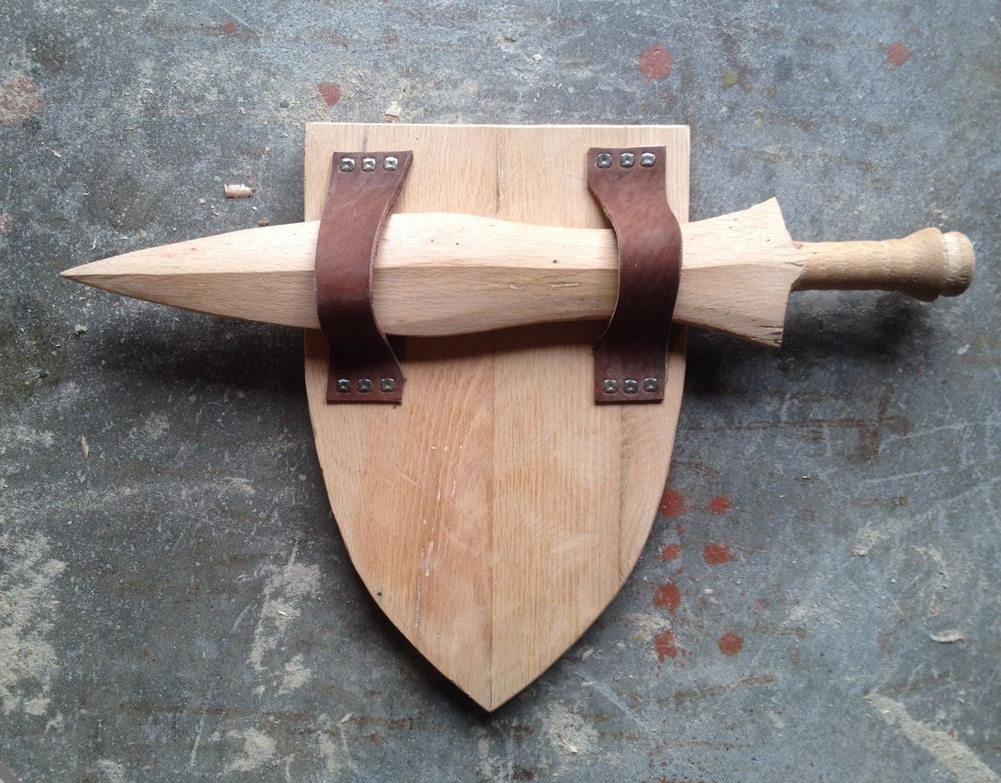 Wooden Sword DIY
 Custom Made Toy Sword And Shield