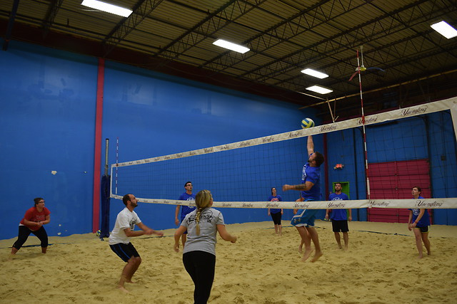 Woodlands Backyard Volleyball
 Columbus Co Rec Winter Indoor Volleyball Sand Leagues