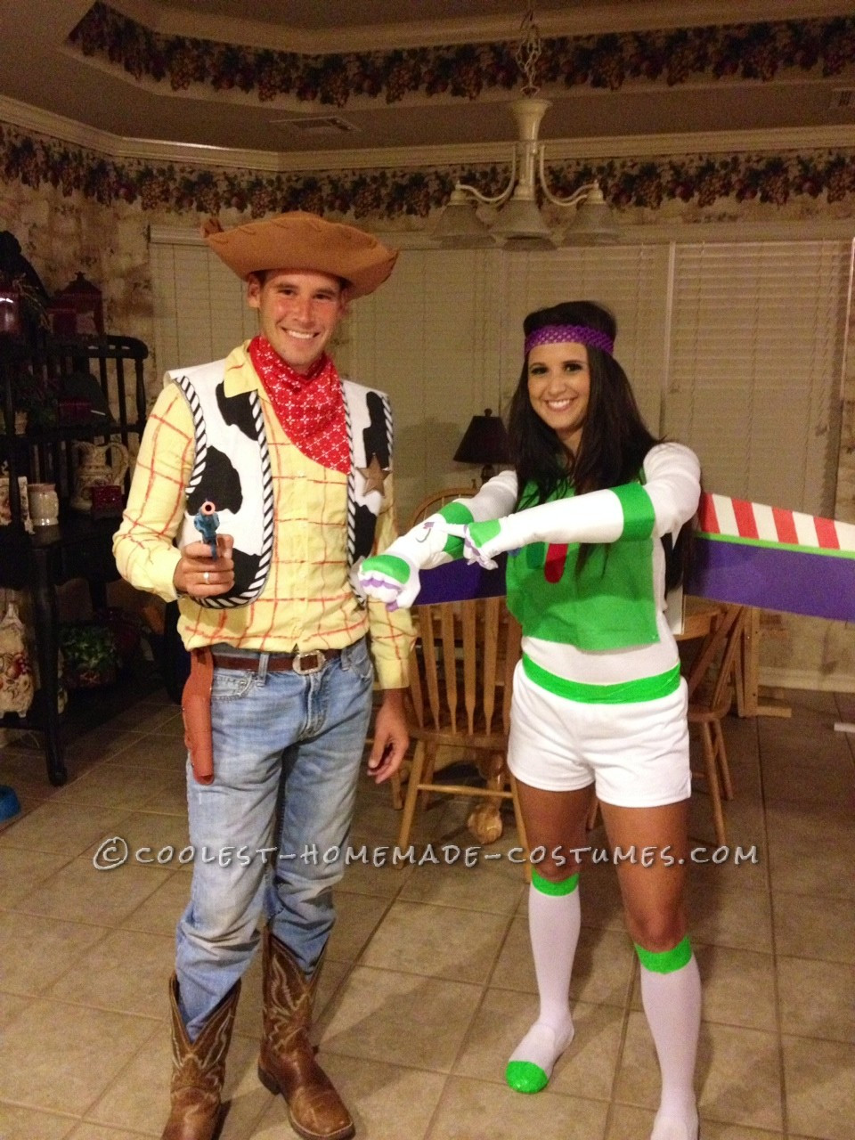 Woody DIY Costume
 Coolest and Most Believable Homemade Woody and Buzz