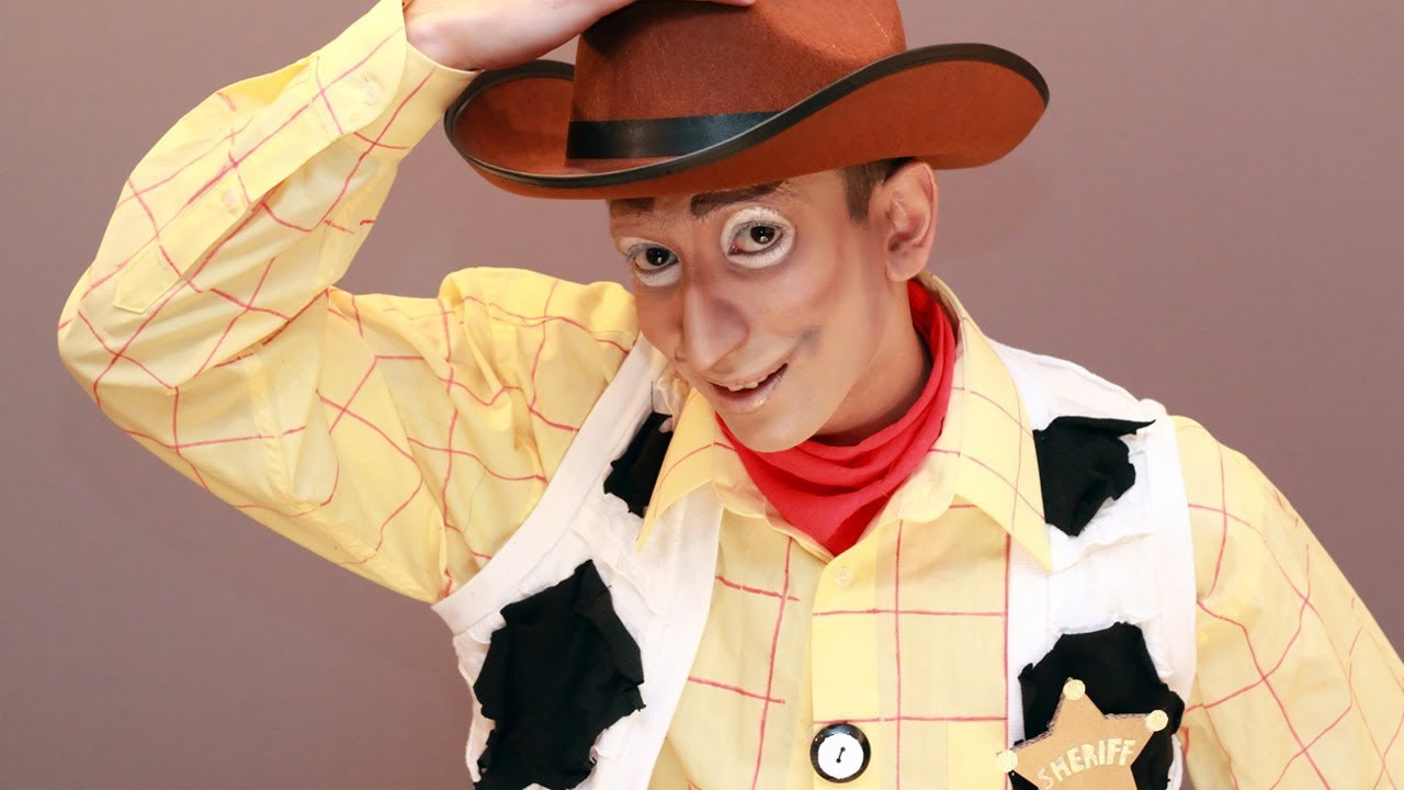 Woody DIY Costume
 Toy Story Woody Makeup & Costume DIY
