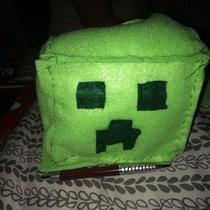 Word Whizzle In The Backyard
 DIY creeper head from mine craft Super easy and cute