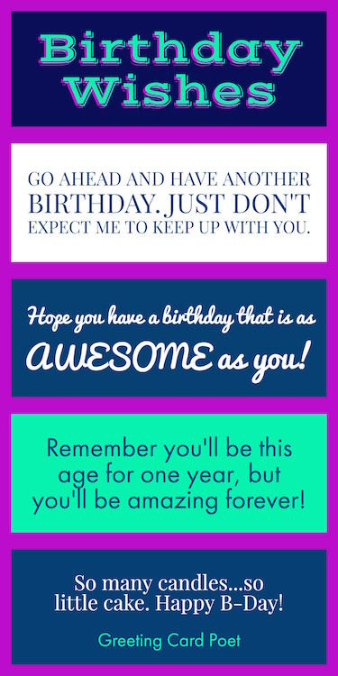 Words For Birthday Wishes
 Birthday Wishes Quotes and Messages to Help Celebrate