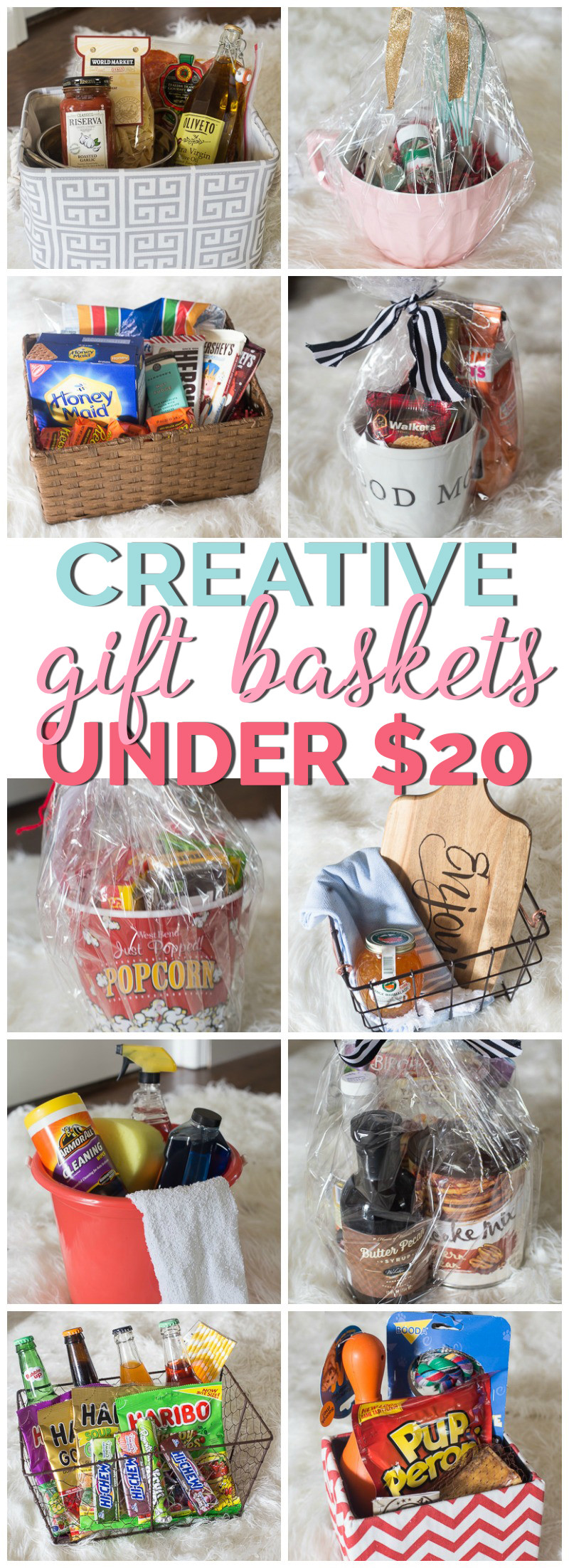 Work Gift Basket Ideas
 Creative Gift Basket Ideas Under $20